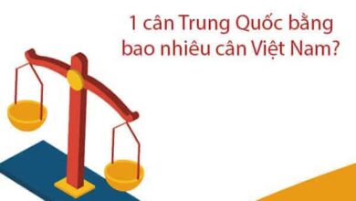 1 cân Trung quốc bằng bao nhiêu kg ở Việt Nam? Các đơn vị đo