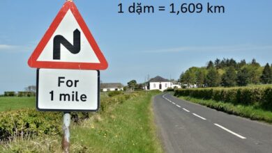 1 dặm bằng bao nhiêu km - Cách đổi 1 Mile sang km đơn giản nhất