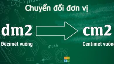 Tìm hiểu cách quy đổi đề xi mét vuông sang xăng ti mét vuông