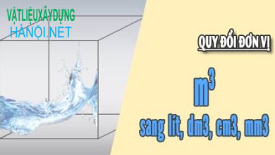 1Dm3 Bằng Bao Nhiêu Lít, Bao Nhiêu Cm, Dm Khối, Bao Tấn? Các