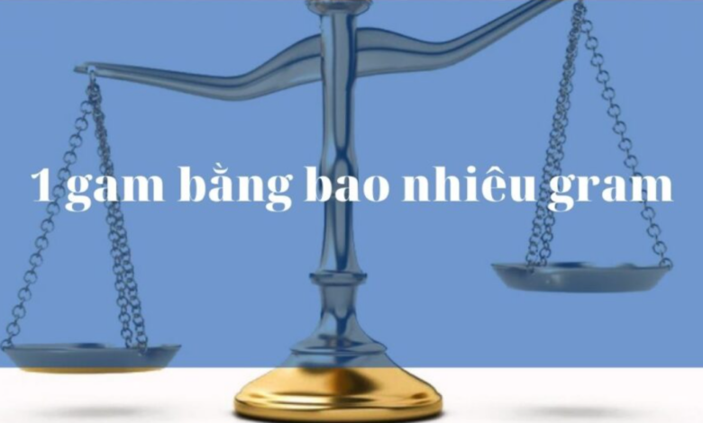 1 Gam Bằng Bao Nhiêu Gram? Đây Là Câu Trả Lời!