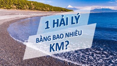 1 hải lý bằng bao nhiêu mét? 1 vĩ độ bằng bao nhiêu hải lý, km?