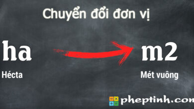 Chuyển đổi Hécta (ha) sang Mét vuông (m2) | 1ha bằng bao nhiêu