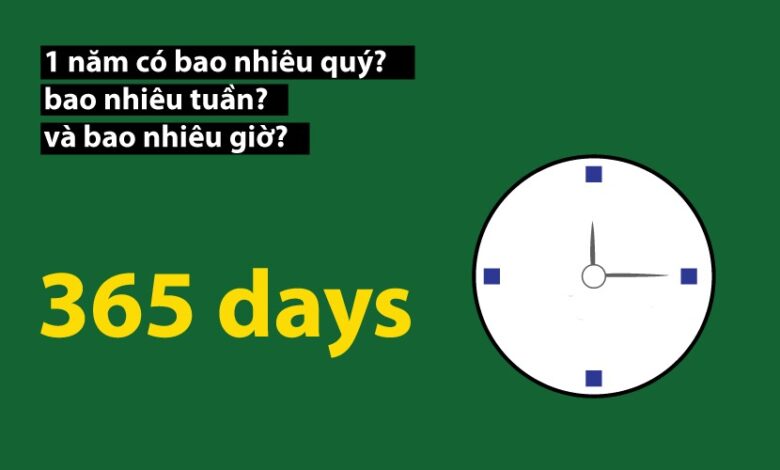 Một năm có bao nhiêu ngày, giờ, phút, giây theo âm lịch & dương lịch