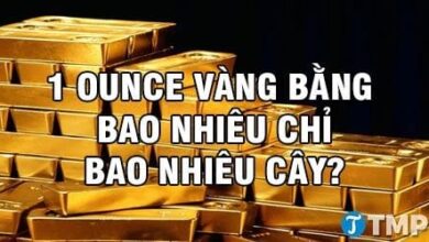 1 ounce vàng bằng bao nhiêu chỉ, bao nhiêu cây? - Thủ thuật