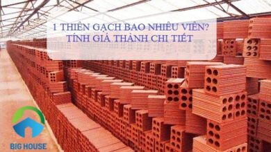 1 thiên gạch bao nhiêu viên? Dạy cách tính số lượng gạch chuẩn nhất