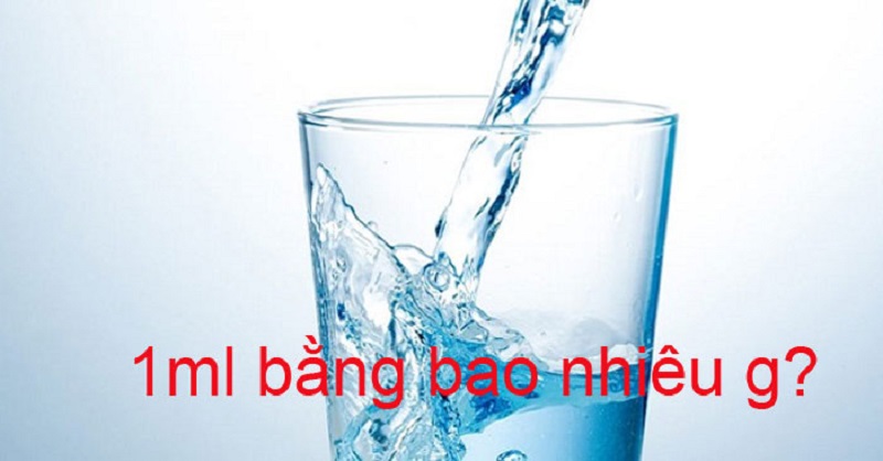 100ml bằng bao nhiêu gam