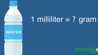 1 ml bằng bao nhiêu g? Cách quy đổi từ mililit sang gam?