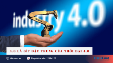 4.0 là gì? Những đặc trưng và đổi mới trong thời đại 4.0 - Hieuluat