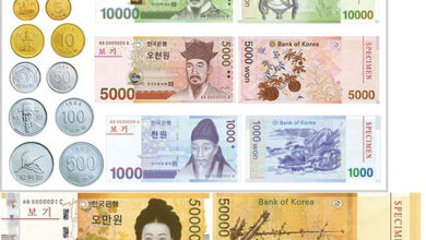 1 Won Hàn Quốc bằng bao nhiêu tiền Việt Nam Đồng?