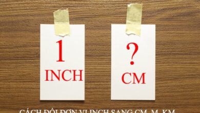 9 Inch Bằng Bao Nhiêu Cm, Cách Quy Đổi Đơn Vị Độ Dài