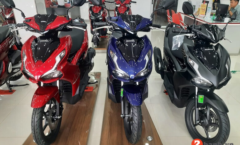 Giá xe Air Blade 2023 mới nhất hôm nay tháng 4/2023 tại đại lý Honda
