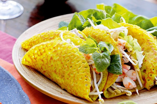 Bánh xèo bao nhiêu calo ? Ăn bánh xèo có mập không? - 12 Kim Mã