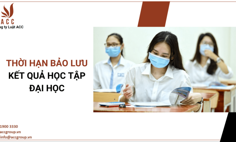 Sinh viên bảo lưu kết quả học tập đại học được bao lâu [2023]