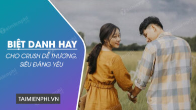 Biệt Danh Cho Crush