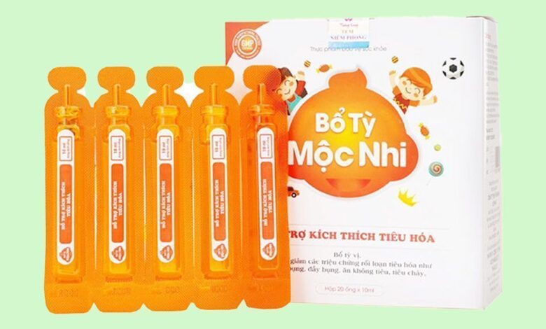 Bổ Tỳ Mộc Nhi - Sản phẩm hỗ trợ tiêu hóa, giúp trẻ ăn ngon miệng