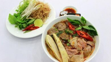 1 tô bún bò bao nhiêu calo? Ăn có béo không? - Toshiko