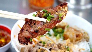 Bún thịt nướng bao nhiêu calo? Ăn bún thịt nướng có mập không?
