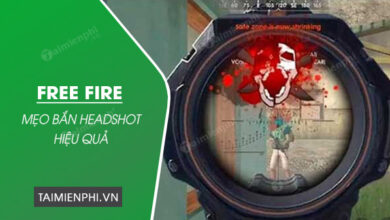 Cách Bắn Headshot Trong Ff