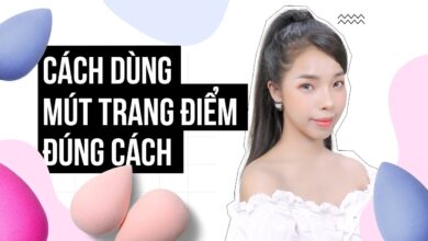 Cách sử dụng mút trang điểm đúng cách để có lớp nền hoàn hảo