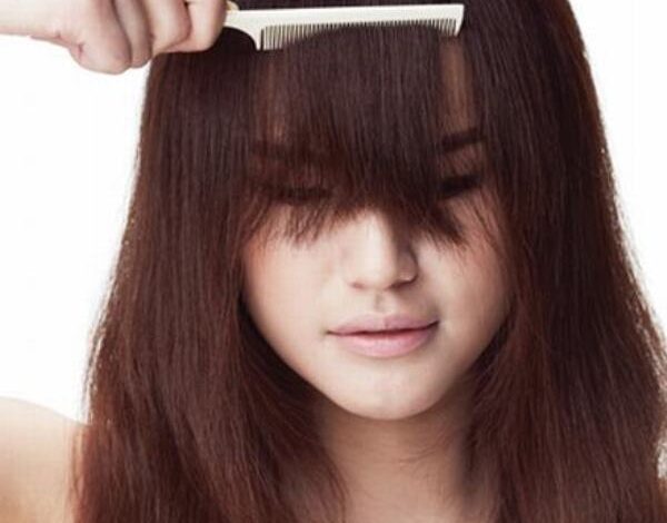 Cách giữ tóc mái luôn thẳng vào nếp mượt mà không bị bết