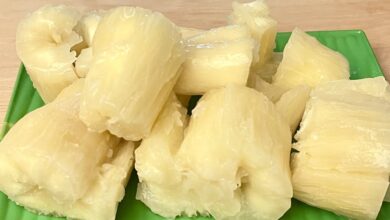 Cách làm khoai mì hấp nước cốt dừa thơm ngon, béo ngậy - Trường Trung Cấp Việt Hàn (VKI)
