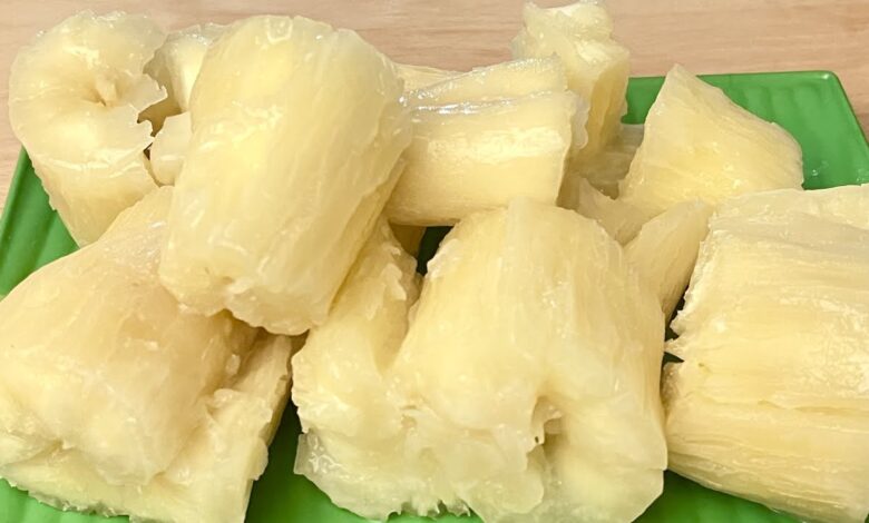 Cách làm khoai mì hấp nước cốt dừa thơm ngon, béo ngậy - Trường Trung Cấp Việt Hàn (VKI)