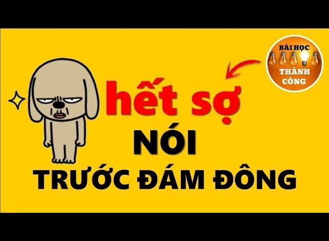 6 bí quyết làm chủ cảm xúc để tự tin trước đám đông - NQH IELTS
