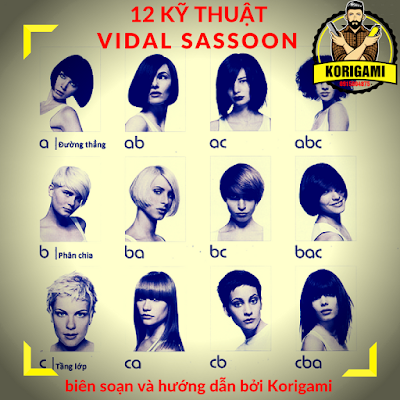 GIÁO TRÌNH DẠY CẮT TÓC VIDAL SASSOON ABC [KỸ THUẬT