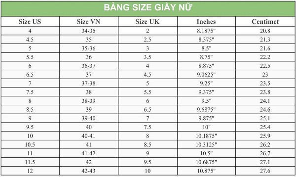 Giải mã chân 22cm đi giày size bao nhiêu chuẩn nhất? - Thegioigiay