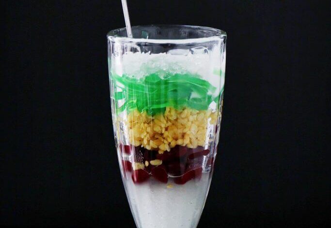Chè Ba Màu - Vietnamese Three Colour Bean Dessert