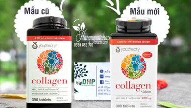 Collagen Youtheory Type 1 2 & 3 390 Viên mẫu mới Của Mỹ