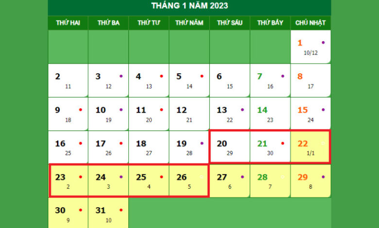 Bạn muốn biết bao nhiêu ngày nữa là đến tết 2023