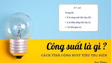 Công suất là gì? Công thức tính công suất, đơn vị của công suất ?