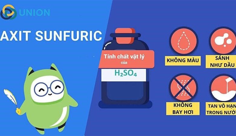 H2SO4 là gì? Đặc điểm tính chất - Ứng dụng Axit Sunfuric