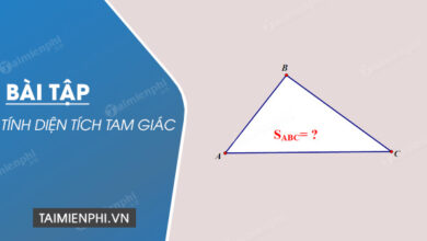 Bài tập tính diện tích tam giác lớp 5 - Thủ thuật