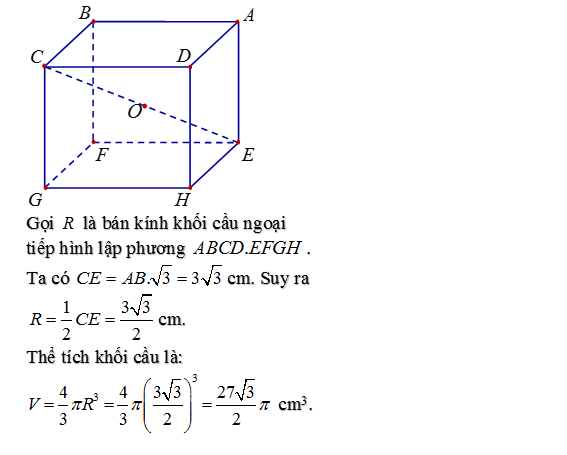 Công Thức Tính Thể Tích Khối Cầu Nhanh Và Chính Xác Nhất