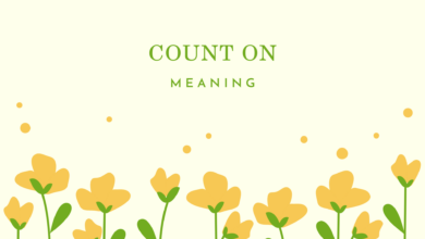 Count On là gì và cấu trúc cụm từ Count On trong câu Tiếng Anh