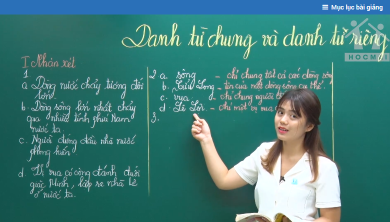 Danh từ là gì? Các loại danh từ trong Tiếng Việt - HOCMAI - Học Tốt