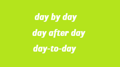 Day By Day là gì và cấu trúc Day By Day trong Tiếng Anh