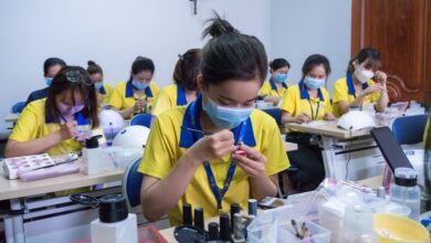 Top 11 trường dạy nghề nail uy tín tại TPHCM - JES.edu.vn