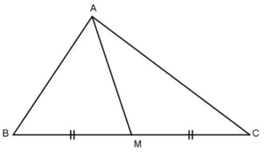 Tính chất đường trung tuyến trong tam giác vuông - StudyTiengAnh