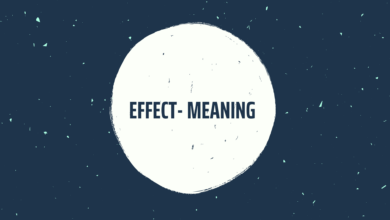 Effect là gì và cấu trúc từ Effect trong câu Tiếng Anh - Studytienganh.vn