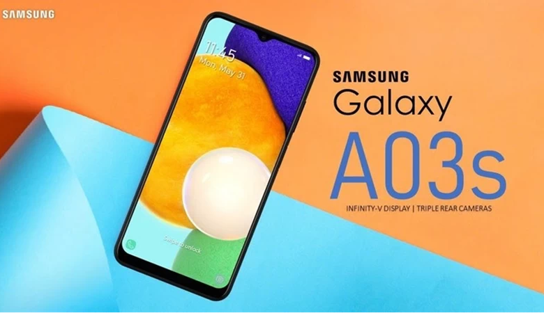 Điện thoại di động Samsung Galaxy A03s 4GB/64GB - Chính hãng
