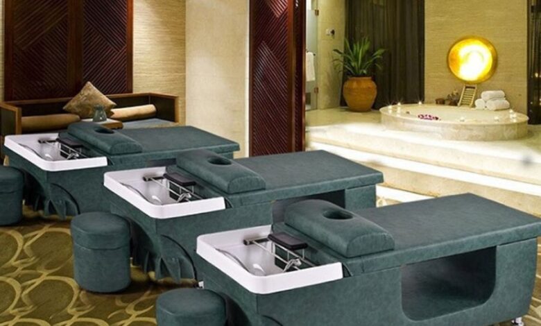 Tổng hợp các loại giường gội đầu dưỡng sinh tốt trên thị trường