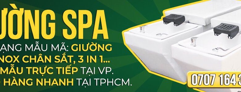 Giường SPA, MASSAGE, BODY CHÂN GỖ, INOX GIÁ TỐT TPHCM