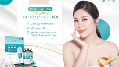 Viên Uống Trắng Da Glutathione 600 Dr Lacir Nhập Khẩu Nhật Bản