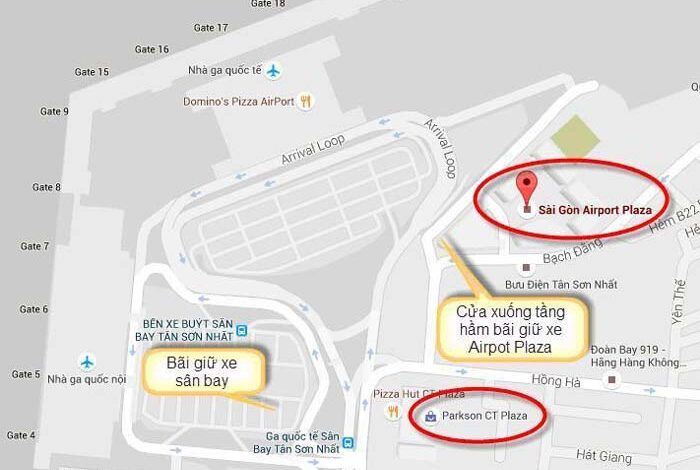 Gửi Xe Máy Sân Bay Tân Sơn Nhất