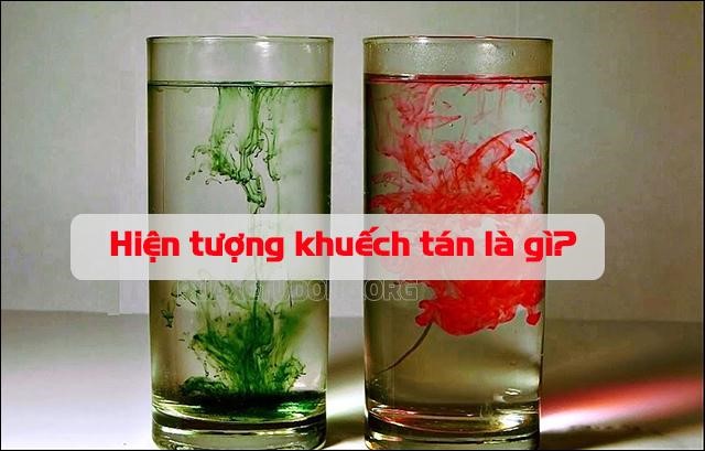 Hiện tượng khuếch tán là gì? Giải thích và cho ví dụ - Rửa xe tự động