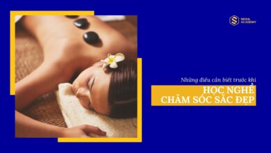 Học nghề chăm sóc sắc đẹp và những điều cần biết trước khi học
